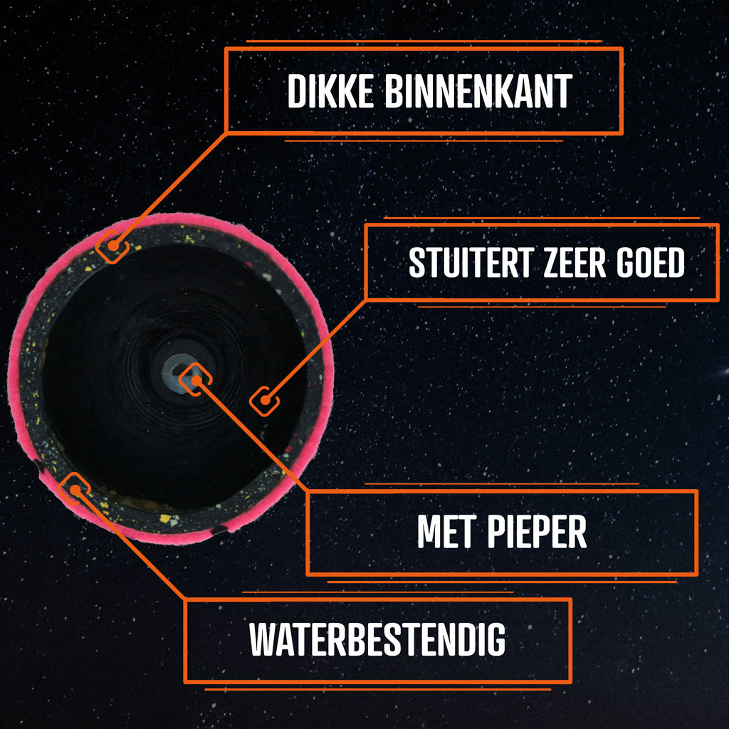 Dog Comets Tennisbal Met Pieper Neutron Star M Groen (3-pack) - afbeelding 5