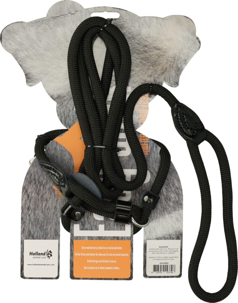 Easy Walk Handmodel Zwart - Tuig en riem in 1 product - afbeelding 2