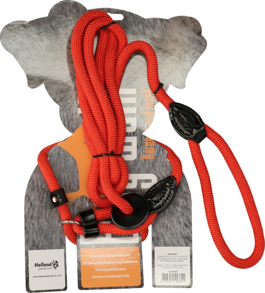 Easy Walk Handmodel Rood - Tuig en riem in 1 product - afbeelding 2