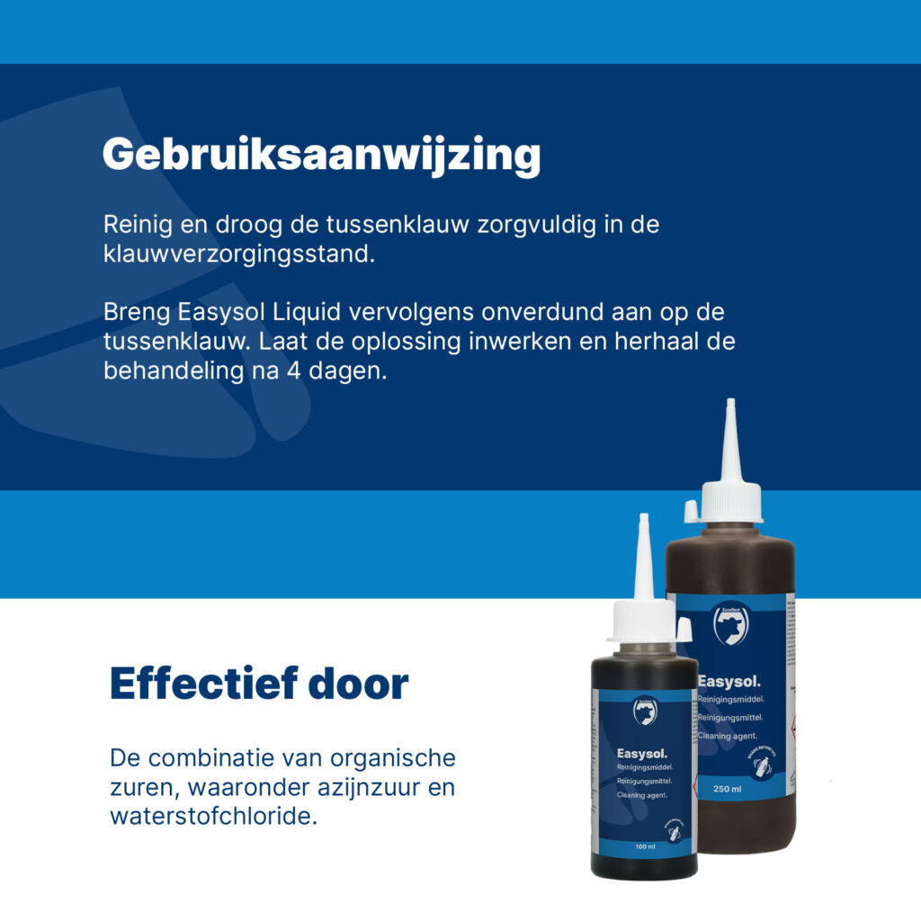 Excellent Easysol Liquid 250 ml - Klauwverzorging voor Runderen - afbeelding 4