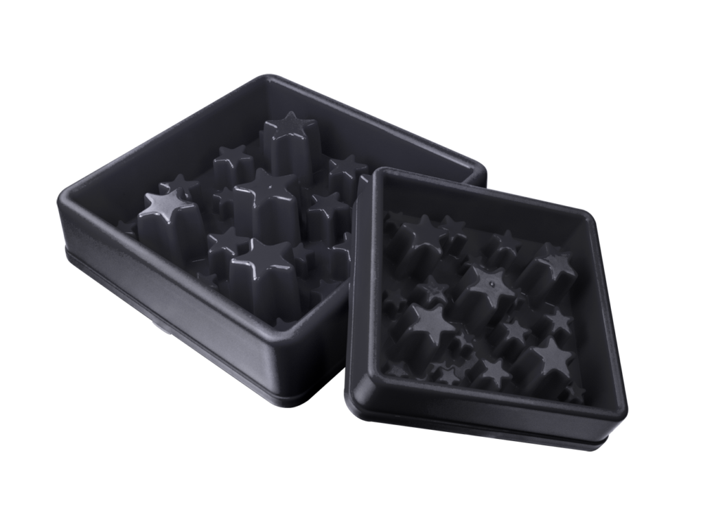 Eat Slow Live Longer Star Grijs S - Anti-schrok voerbak voor honden en katten - afbeelding 1
