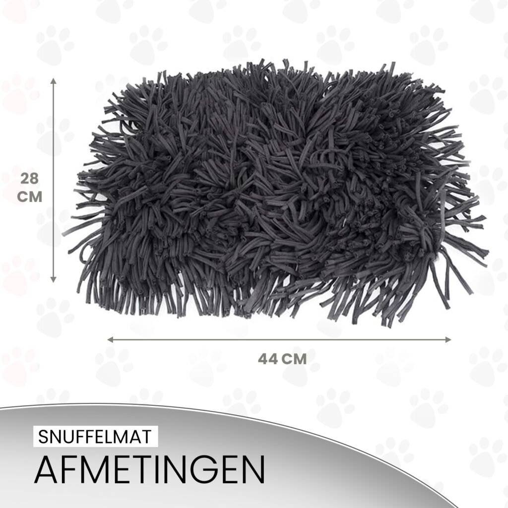 Eat Slow Live Longer Snuffelmat Grijs 44 x 28 cm - afbeelding 6