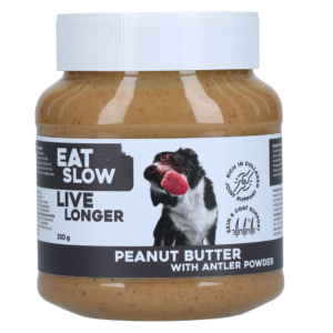 Eat Slow Live Longer Pindakaas met Collageen Poeder voor Honden