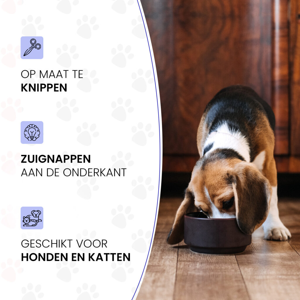 Eat Slow Live Longer Gobble Stopper Blauw M - Anti-schrok inzetstuk - afbeelding 6