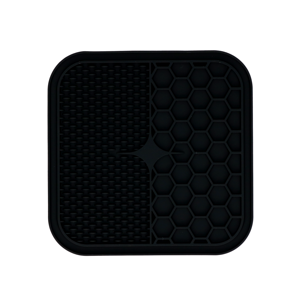 Eat Slow Live Longer Lick Mat Duo M Grijs - Voedingsuitdaging voor Huisdieren - afbeelding 2