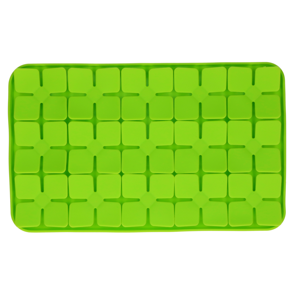 Eat Slow Live Longer Lick Mat Flower Groen 21 x 34 cm - afbeelding 2