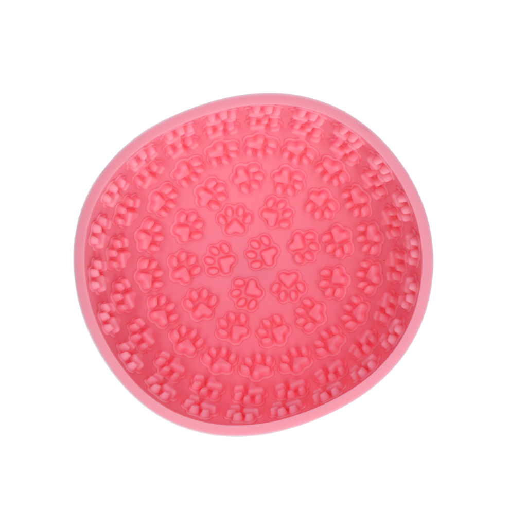 Eat Slow Live Longer Lick Mat Wobble Bowl Roze - 17 cm - afbeelding 2