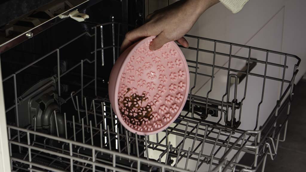 Eat Slow Live Longer Lick Mat Wobble Bowl Roze - 17 cm - afbeelding 4