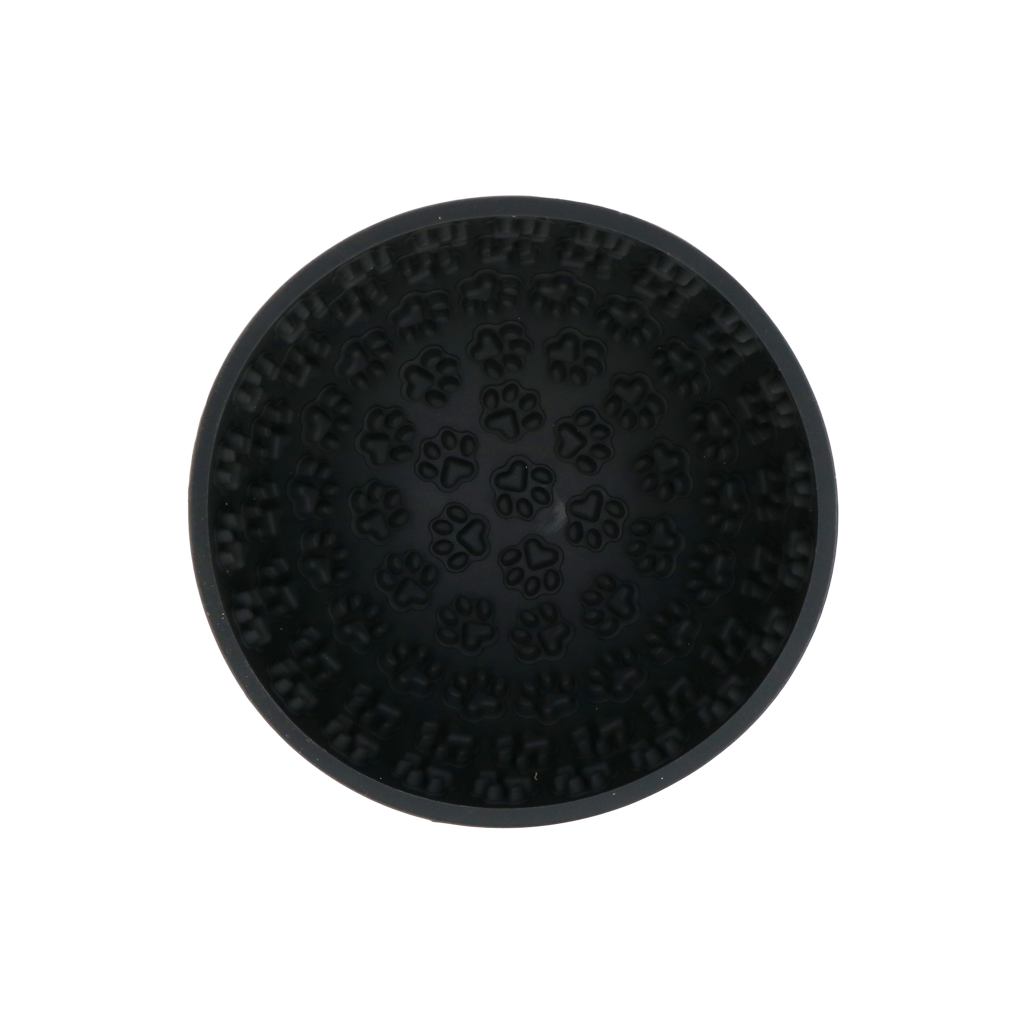 Eat Slow Live Longer Lick Mat Wobble Bowl Grijs - Anti-schrok kom - afbeelding 2