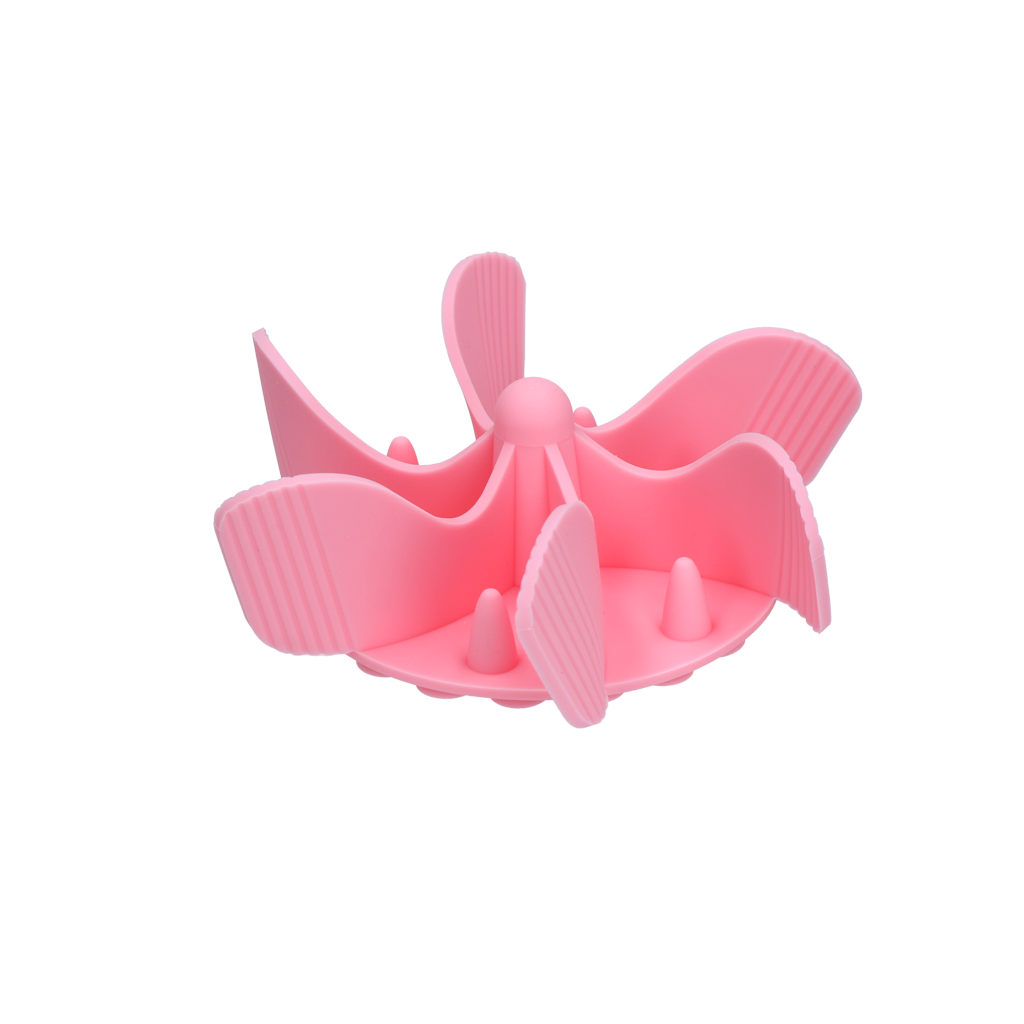 Eat Slow Live Longer Gobble Stopper Roze S - Anti-schrok inzetstuk - afbeelding 3