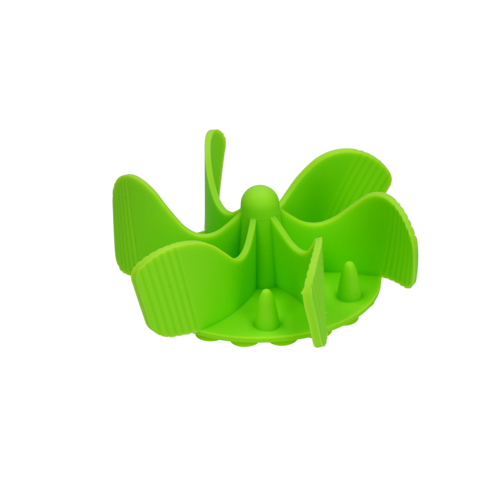 Eat Slow Live Longer Gobble Stopper Groen L - Anti-schrok inzetstuk - afbeelding 3