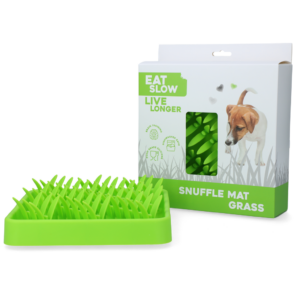 Eat Slow Live Longer Snuffelmat Gras - Siliconen Snuffelmat voor Honden