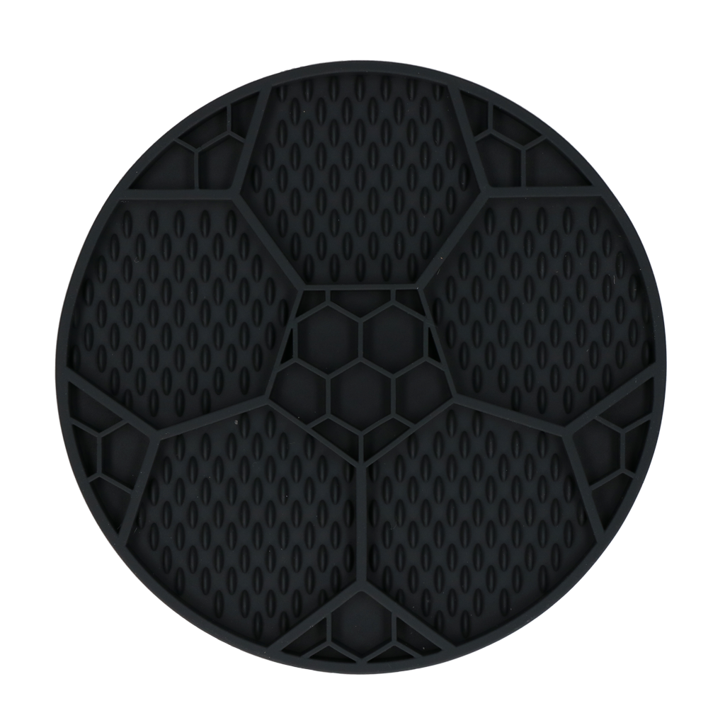 Eat Slow Live Longer Lick Mat Soccer Ball Grijs Ø 22 cm - afbeelding 2