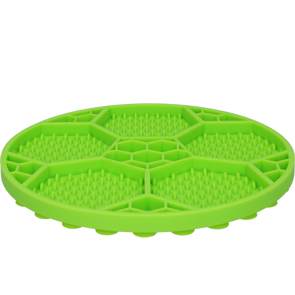 Eat Slow Live Longer Lick Mat Soccer Ball Groen Ø 22 cm - afbeelding 3