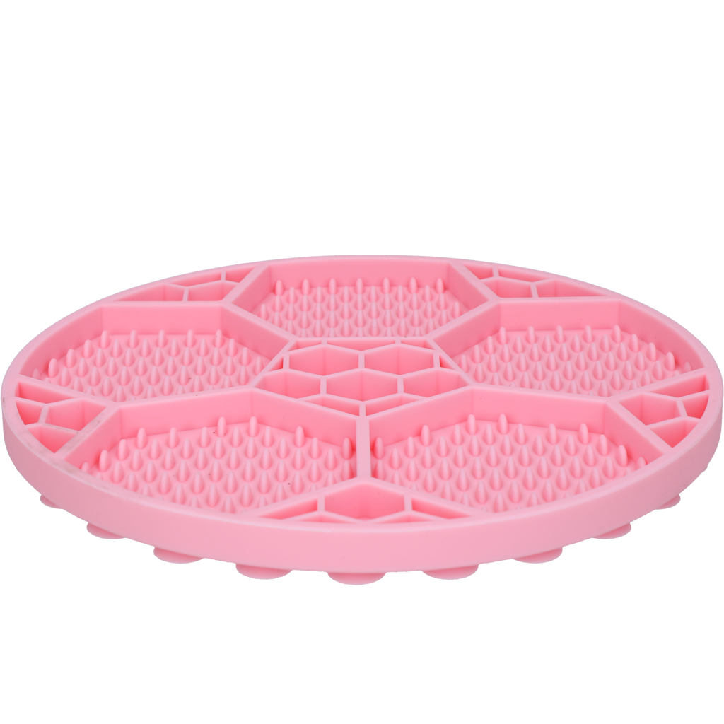 Eat Slow Live Longer Lick Mat Soccer Ball Roze - 22 cm - afbeelding 3
