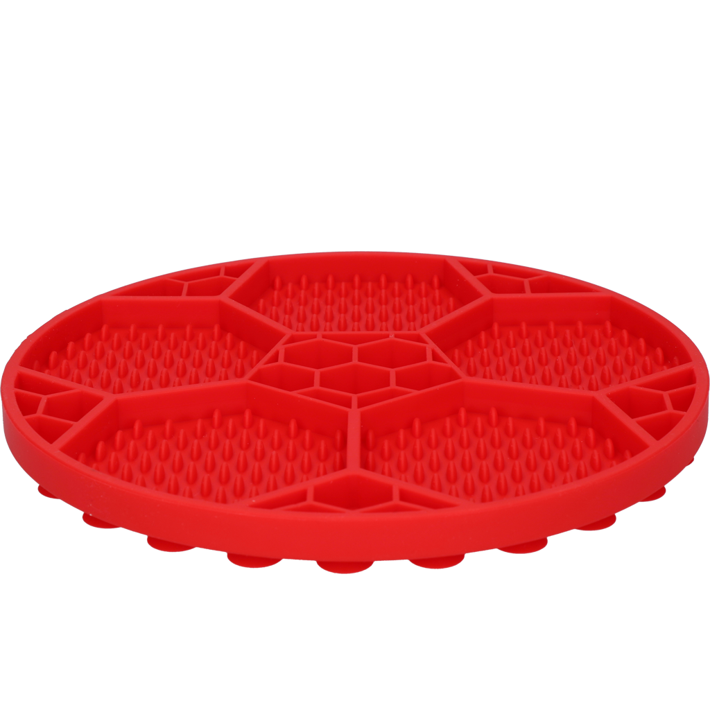 Eat Slow Live Longer Lick Mat Soccer Ball Rood Ø 22 cm - afbeelding 3