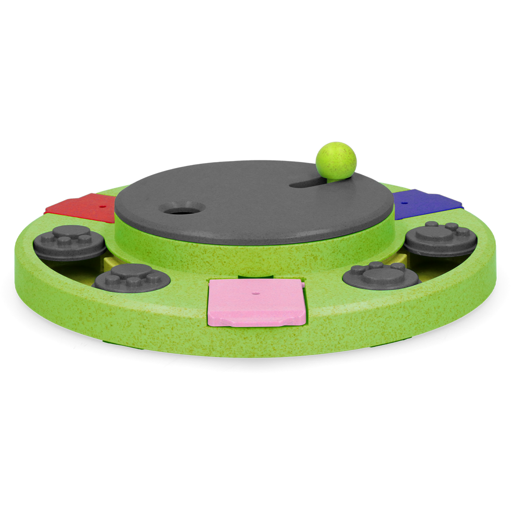 Eat Slow Live Longer Puzzle Circle - Voerpuzzel voor Honden - afbeelding 3
