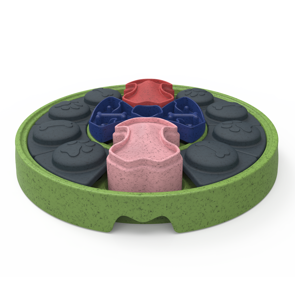 Eat Slow Live Longer Puzzle Disc - Voerpuzzel voor Honden - afbeelding 2