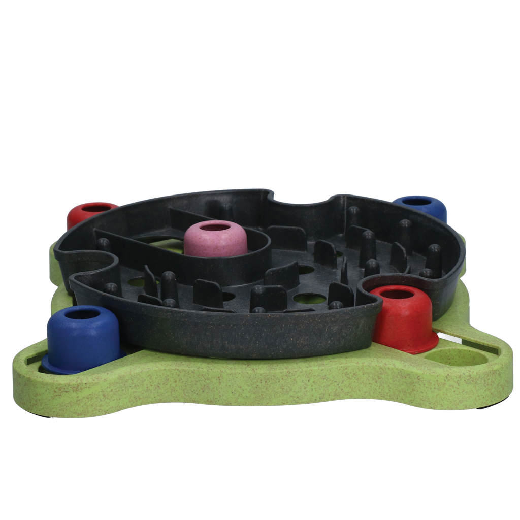 Eat Slow Live Longer Puzzle Roundabout - Voerpuzzel voor Honden - afbeelding 2