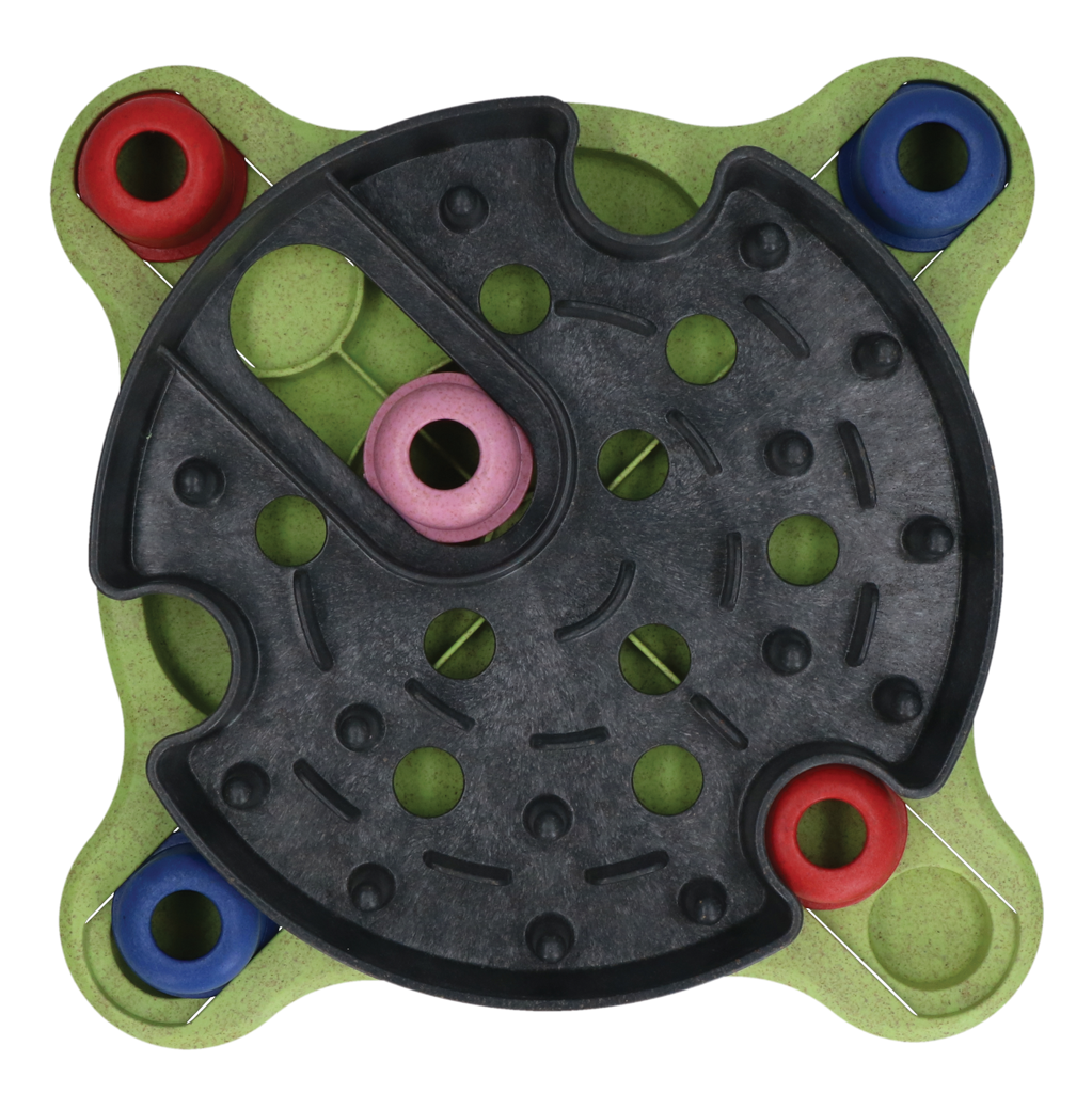 Eat Slow Live Longer Puzzle Roundabout - Voerpuzzel voor Honden - afbeelding 3