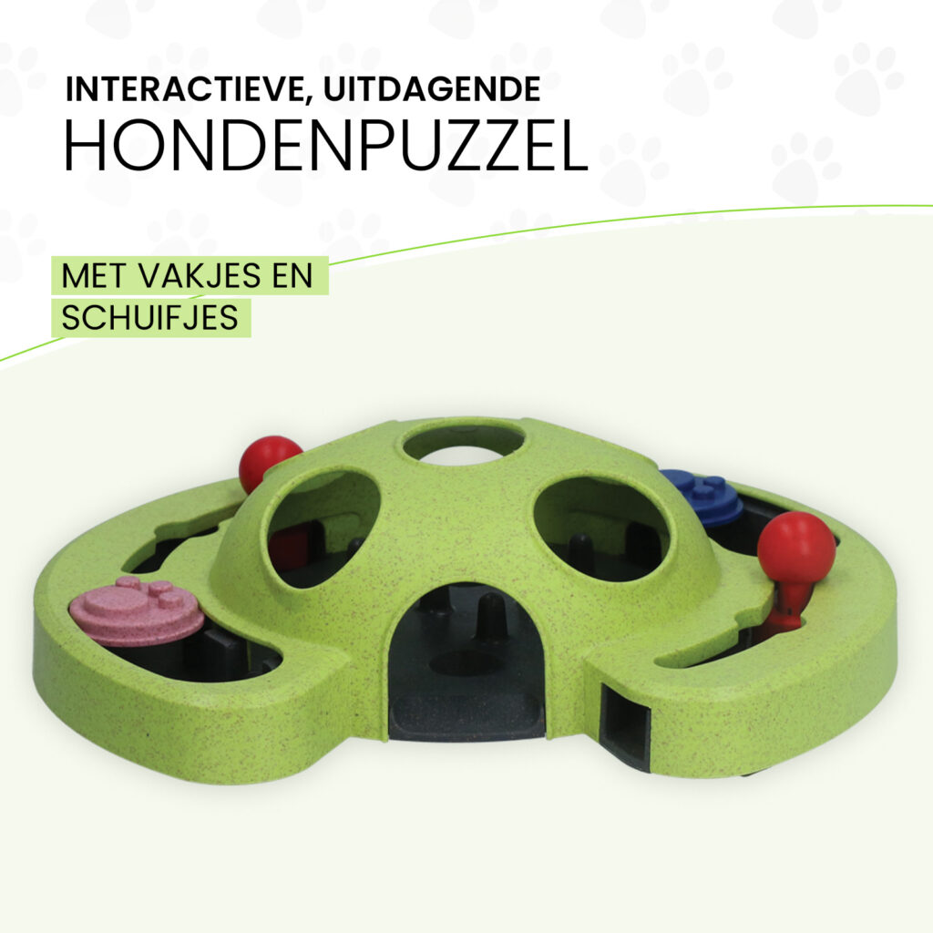 Eat Slow Live Longer Puzzle Beetle - Voerpuzzel voor Honden - afbeelding 4
