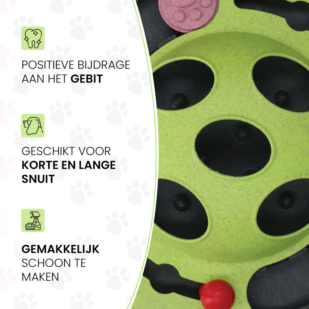Eat Slow Live Longer Puzzle Beetle - Voerpuzzel voor Honden - afbeelding 6