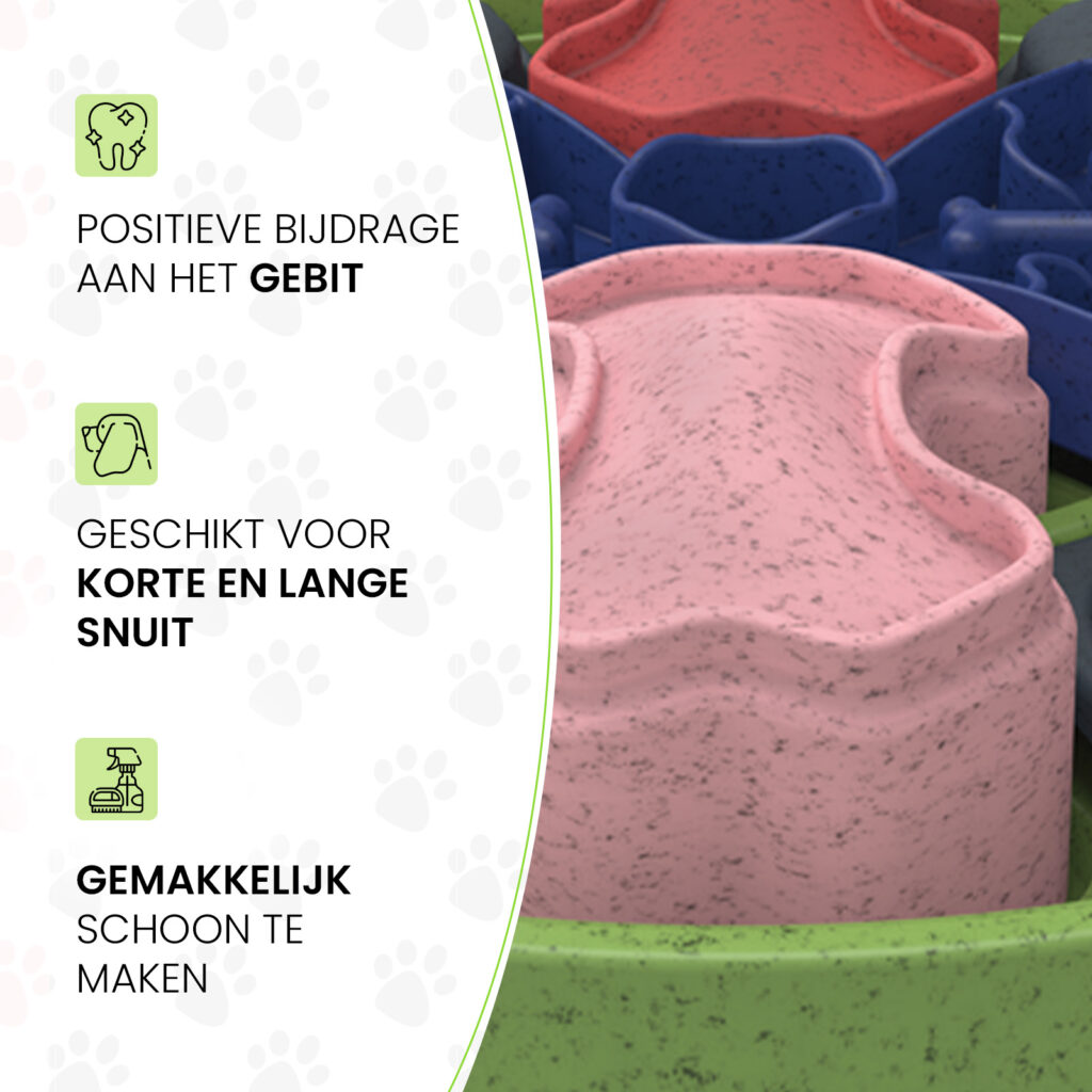 Eat Slow Live Longer Puzzle Disc - Voerpuzzel voor Honden - afbeelding 5