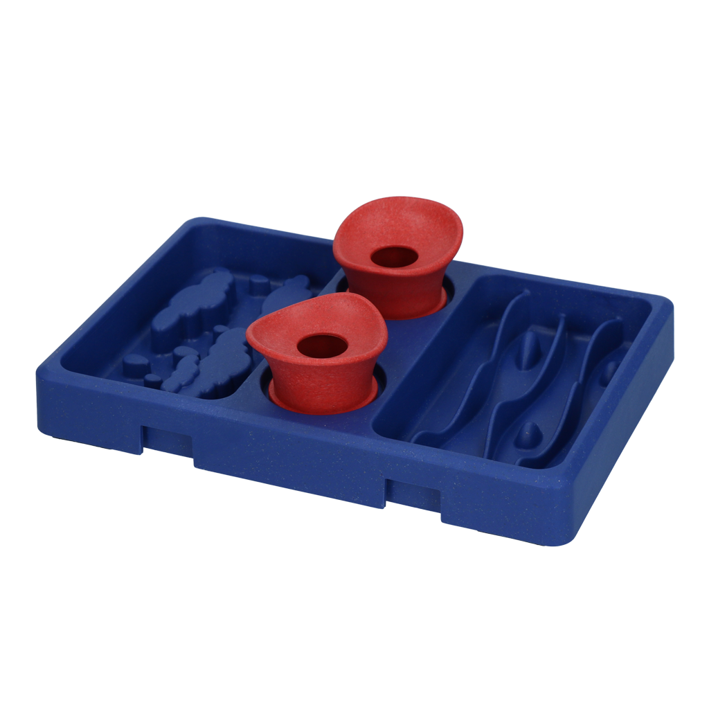 Eat Slow Live Longer Mini Puzzle Rainy Day - Voerpuzzel voor Kleine Honden - afbeelding 2