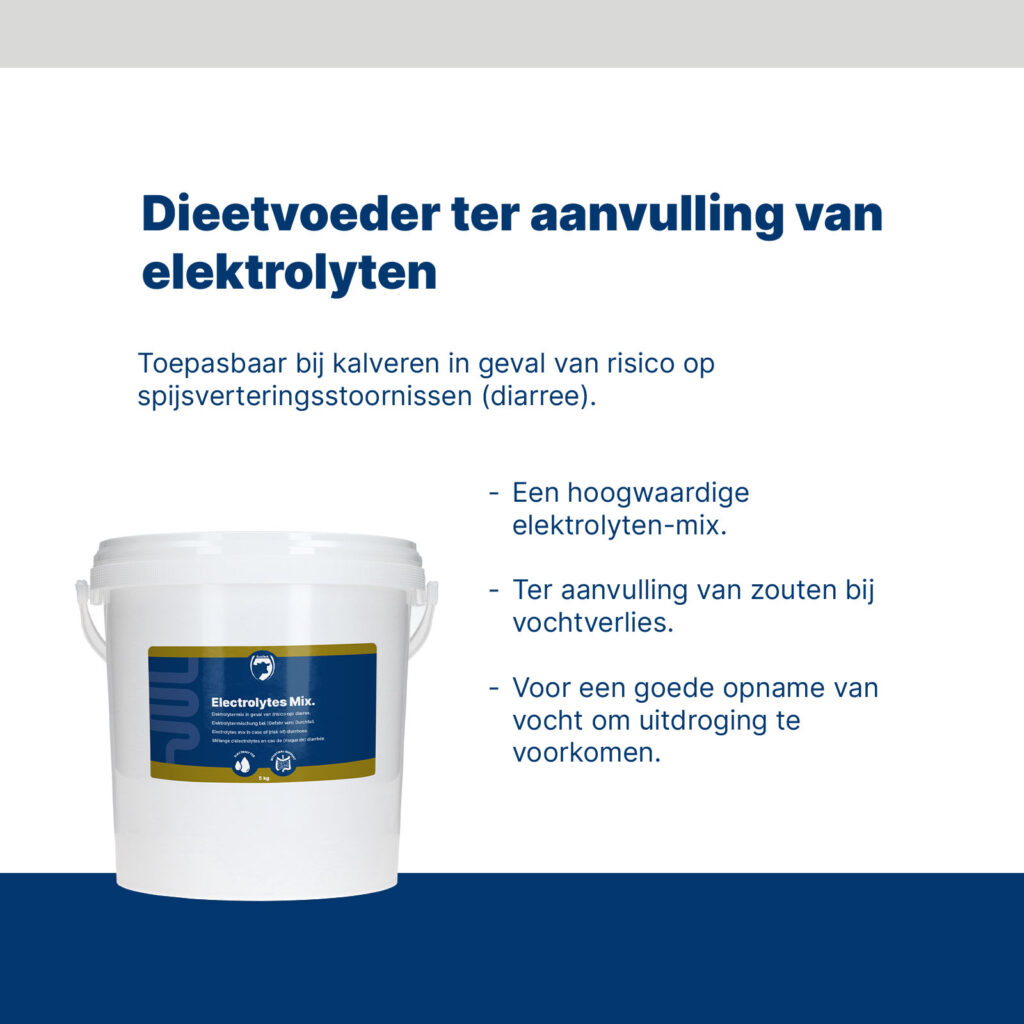 Excellent Electrolytenmix 5 kg - Dieetvoeder voor kalveren en jonge dieren - afbeelding 2