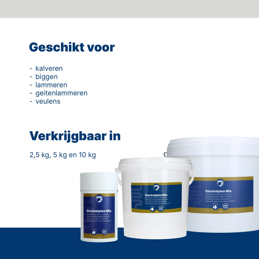Excellent Electrolytenmix 5 kg - Dieetvoeder voor kalveren en jonge dieren - afbeelding 4