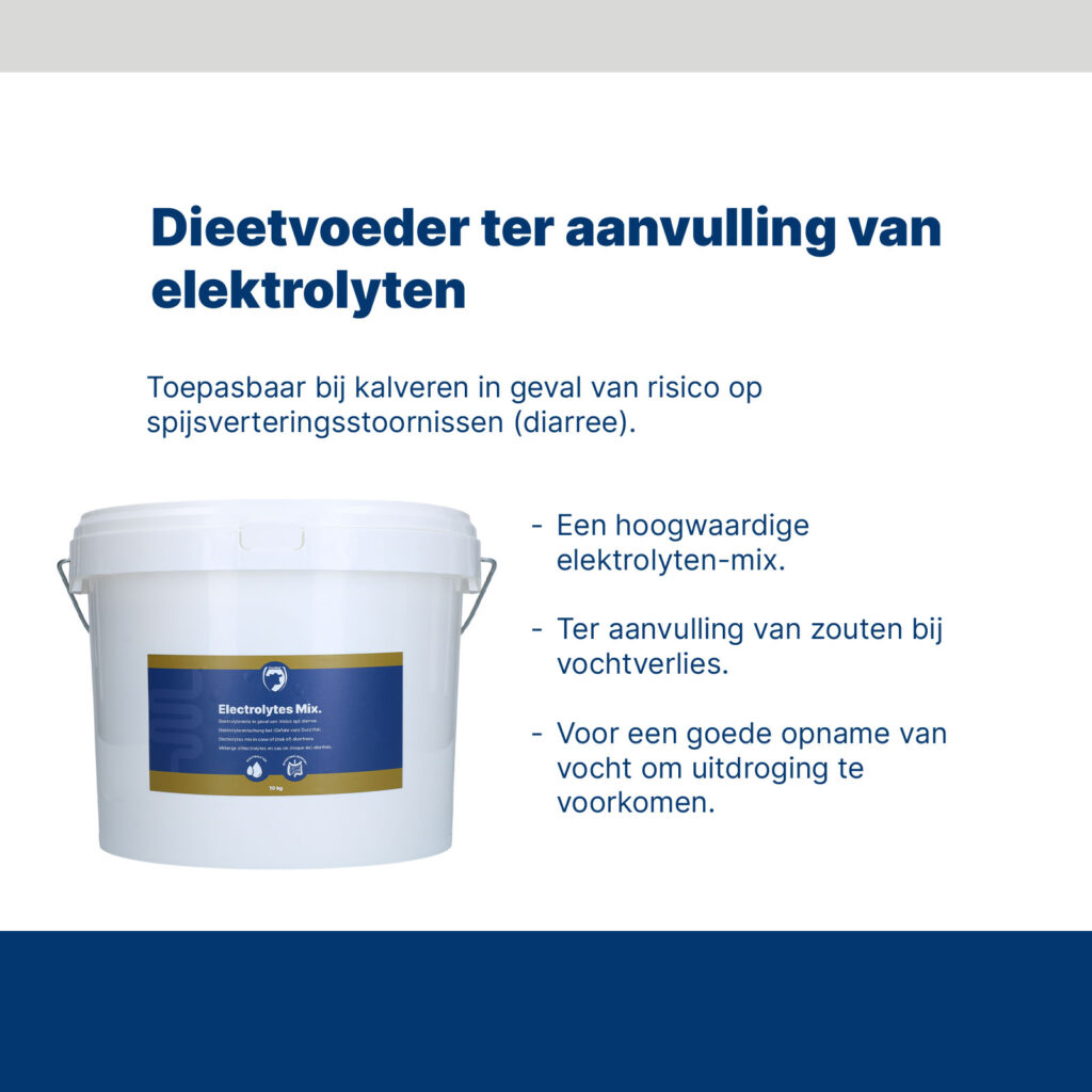 Excellent Electrolytenmix 10 kg - Dieetvoeder voor Kalveren en Veulens - afbeelding 2
