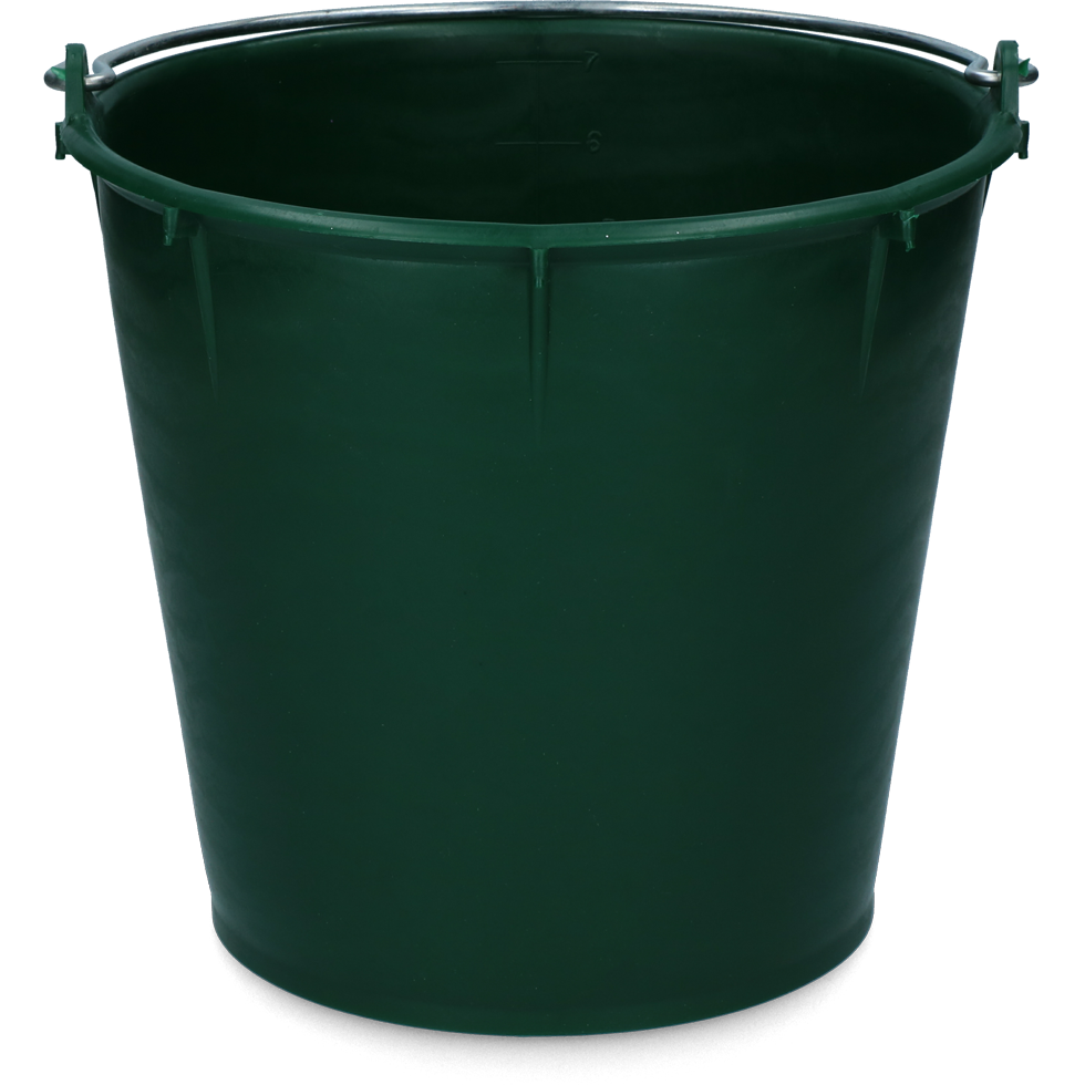 Vplast Emmer 7 l met Beugel Groen - afbeelding 1