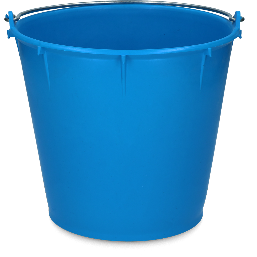 Emmer 7 l met beugel Konings blauw - Vplast - afbeelding 1