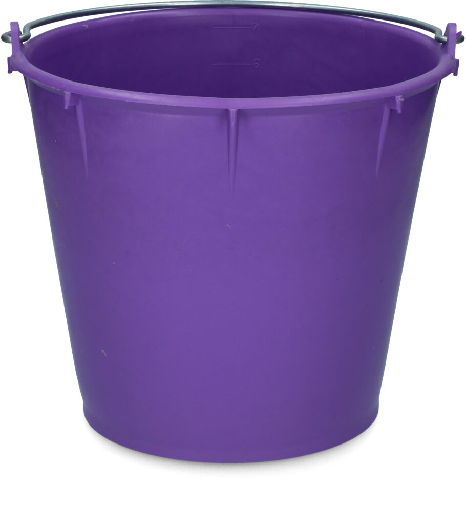 Vplast Emmer 7 l met beugel Paars - afbeelding 2