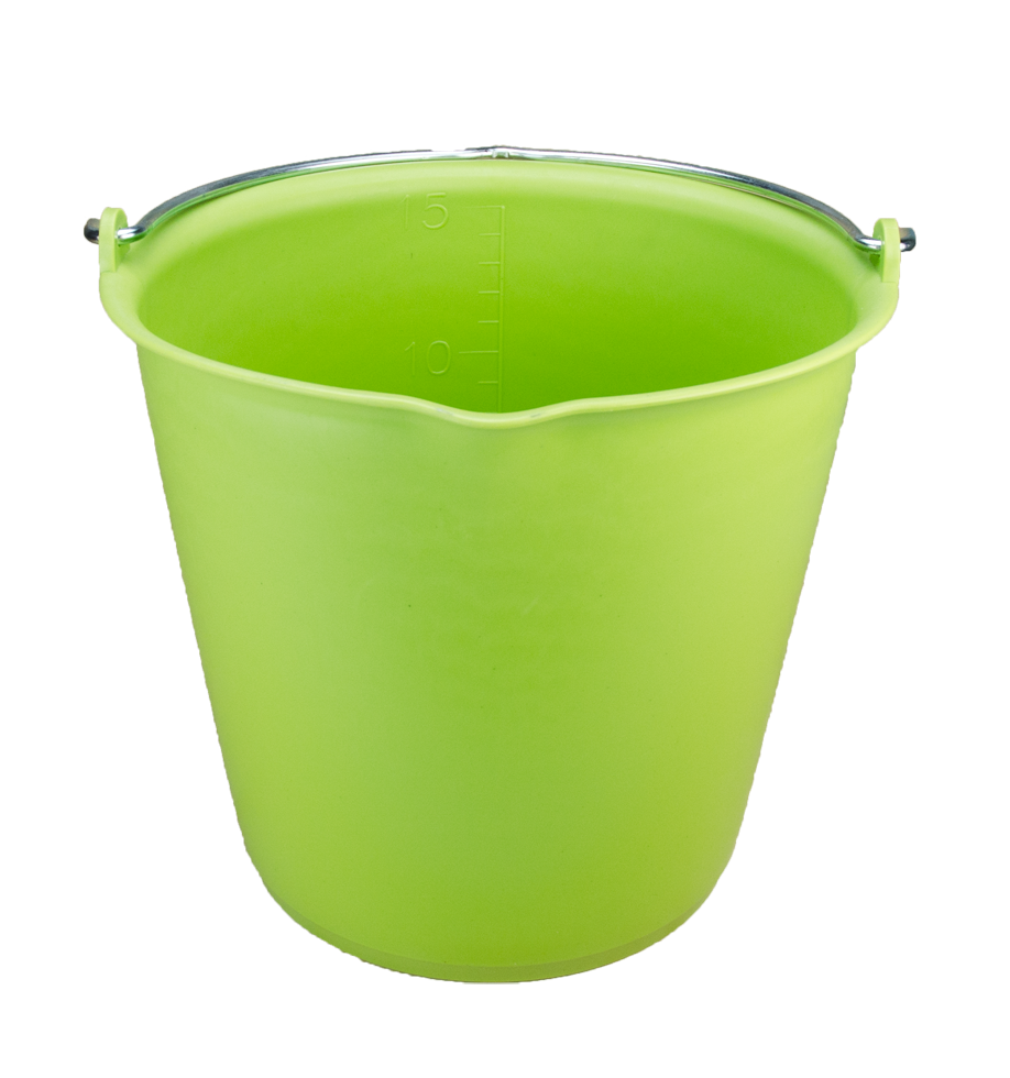 Vplast Emmer 15 l met schenktuit Groen - afbeelding 1