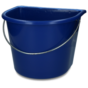 Vplast Emmer met Vlakke Kant 15 l Blauw
