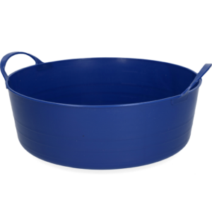 Vplast Emmer V-Trug Flexi 6 l Blauw - Flexibele kunststof emmer