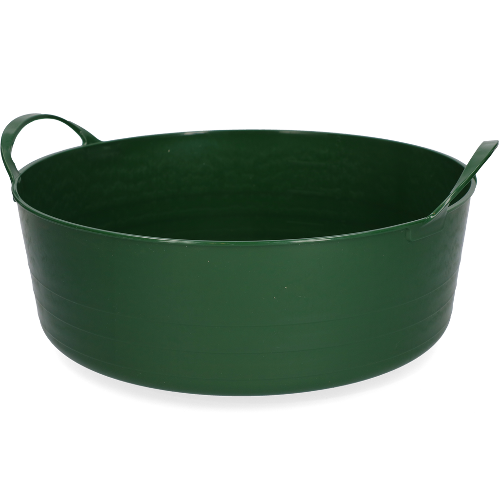 Vplast Emmer V-Trug Flexi 6 l Groen - Sterk en Flexibel