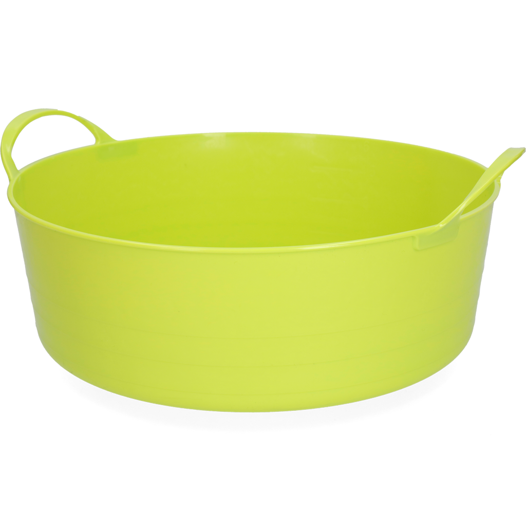 Vplast Emmer V-Trug Flexi 6 l Limoen - Flexibele kunststof emmer