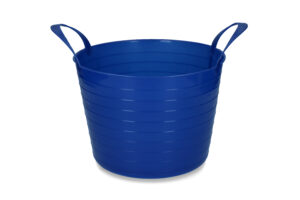 Emmer V-Trug Flexi 14 l Blauw van Vplast