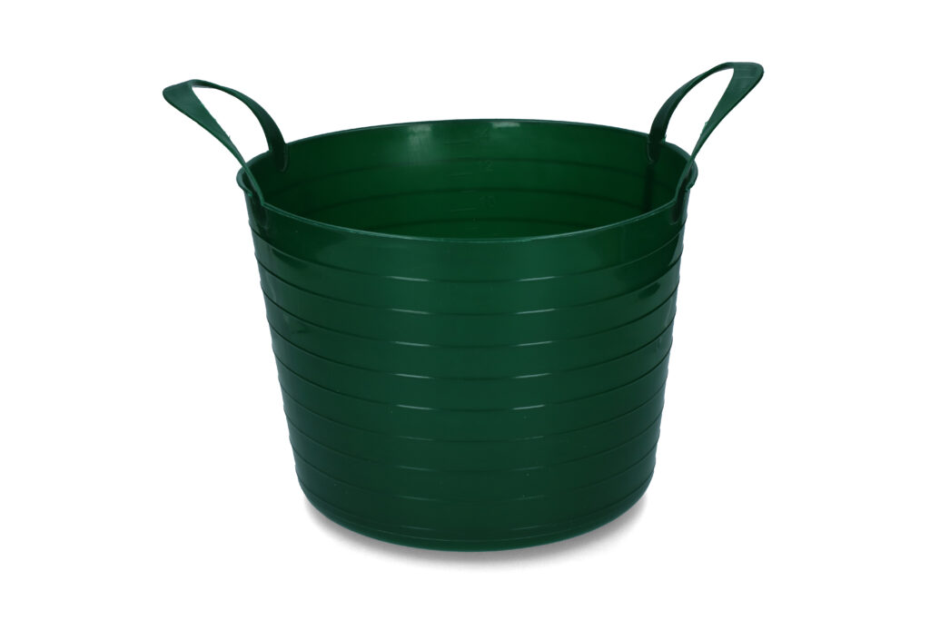Emmer V-Trug Flexi 14 l Groen - Vplast - afbeelding 1