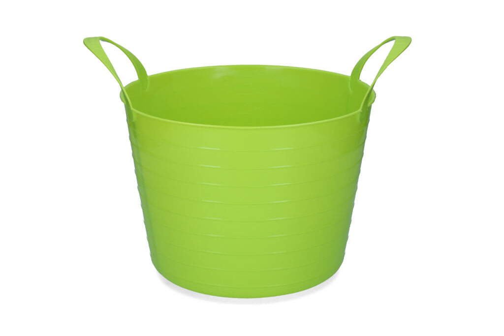 Vplast Emmer V-Trug Flexi 14 l Limoen - Flexibele kunststof emmer - afbeelding 1