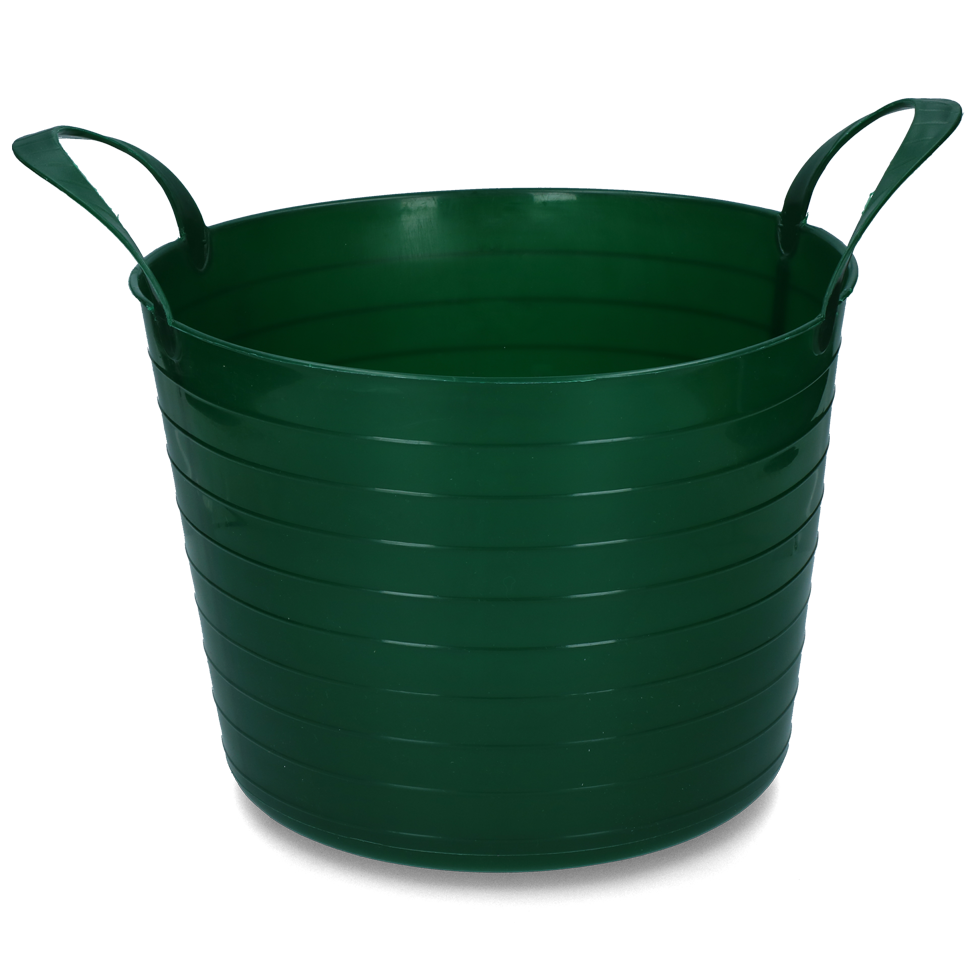 Vplast Emmer V-Trug Flexi 40 l Groen - Flexibele kunststof emmer
