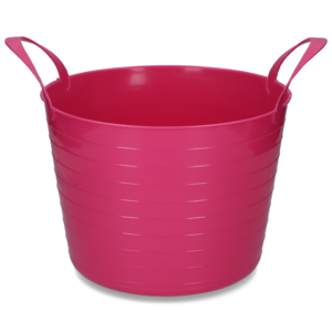 Vplast Emmer V-Trug Flexi 40 l Roze - Flexibele kunststof emmer