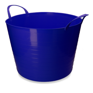 Vplast Emmer V-Trug Flexi 65 l Blauw - Flexibele kunststof emmer