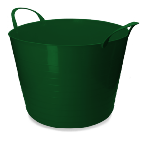 vPlast Emmer V-Trug Flexi 65 l Groen - Stevige en Flexibele Emmer