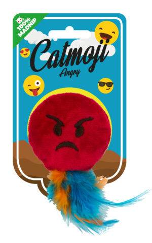 Catmoji Angry - Speelgoed voor katten met MADNIP