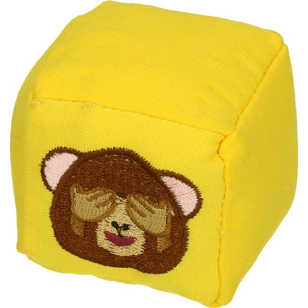Catmoji Cube Monkey - Speelgoed met MADNIP voor katten - afbeelding 5