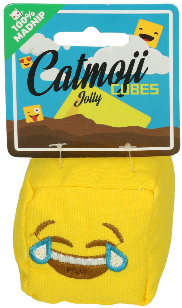 Catmoji Cube Jolly met MADNIP - 7 cm - afbeelding 3