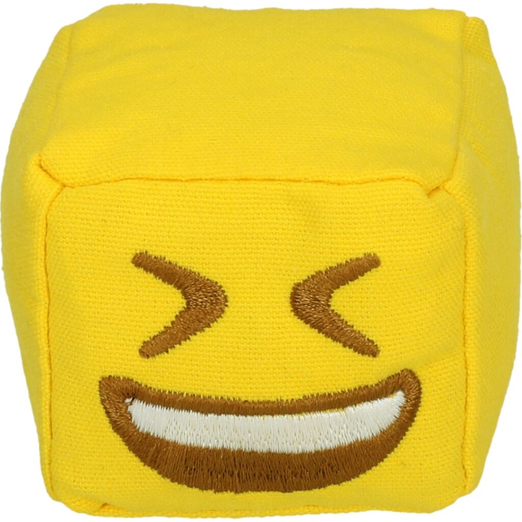Catmoji Cube Laughy - Speelgoed gevuld met MADNIP voor katten - afbeelding 2